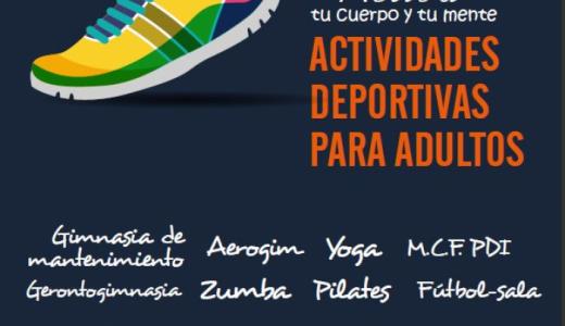 Cartel Actividades deportivas 2016-2017