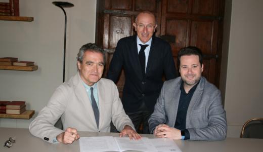 Firma convenio de colaboración entre la Fundación María Forcada y el Colegio Oficial  de Arquitectos Vasco Navarro (COAVN).