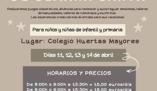 Talleres de Semana Santa 2023 en C.P. Huertas Mayores