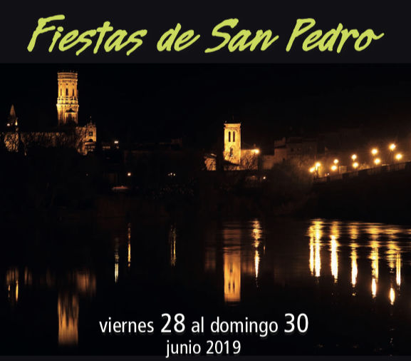 Cartel Fiestas San Pedro 2019
