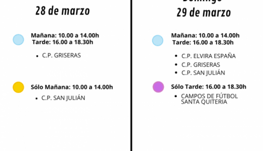 A TU BOLA. 28 al 29 de marzo de 2026