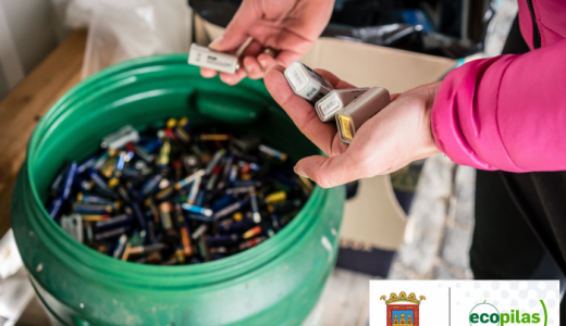 Campaña escolar de reciclaje de pilas