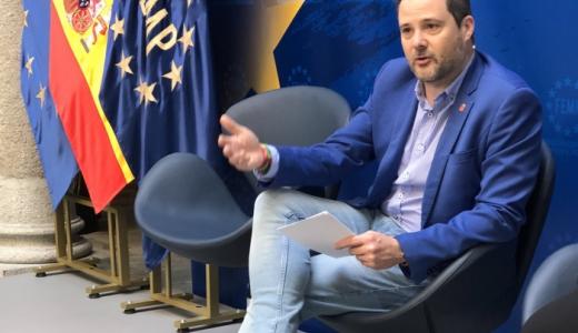El alcalde Alejandro Toquero en la FEMP
