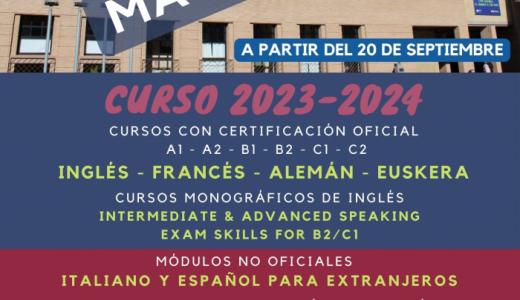 Escuela Oficial de Idiomas Tudela desde 20 sept. 2023