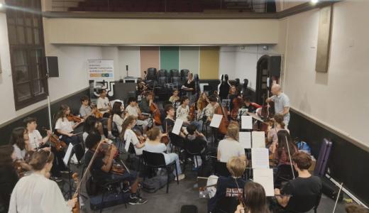 Tudela acoge un concierto conjunto de la orquesta del North London Conservatoire y la Escuela-Conservatorio Fernando Remacha