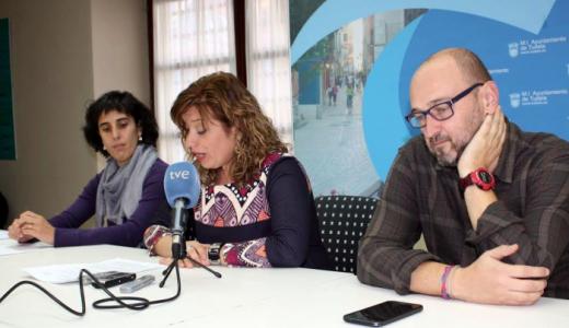 Marisa Marqués, Silvia Cepas y Julio Mazarico