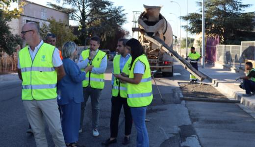 Obras aceras polígono