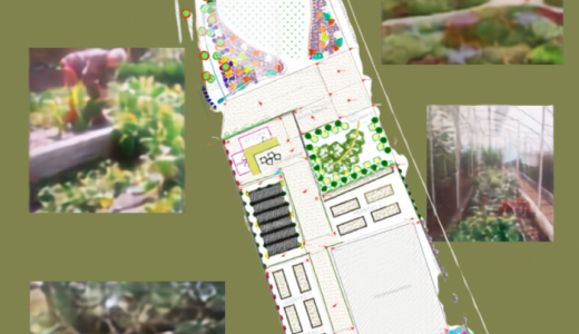 Plano jardín terapéutico