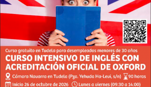 Talento Joven Tudela, Cámara Navarra 2026 ingles
