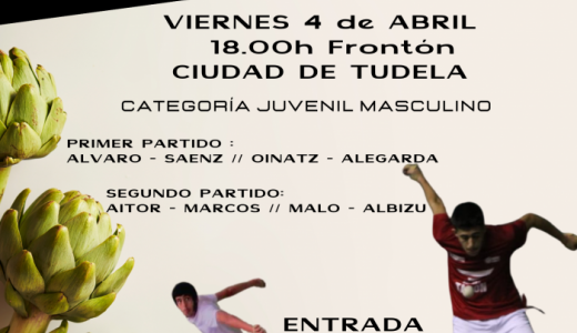 Torneo de Pelota Mano. Fiestas de la Verdura. 4 abril 2025