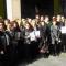 Foto cedida: Marisa Marqués (Concejala de Bienestar Social y Mujer)  junto a representantes de municípios navarros firmantes de la declaración.