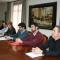 Los concejales de Tudela puede Daniel López y PSN José Ángel Andrés,  junto Ollo, Larrarte, Baráibar y Pellejero